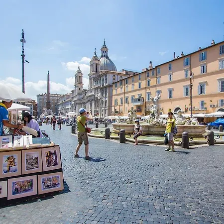 Spagnoli Roof Terrace Navona Sq Řím